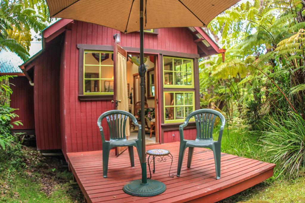 Ferny Hollow: Romantic Rainforest Cottage 볼케이노 외부 사진