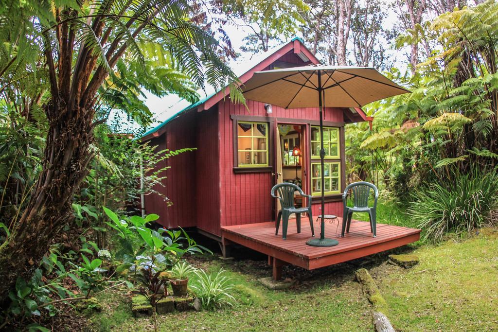 Ferny Hollow: Romantic Rainforest Cottage 볼케이노 외부 사진